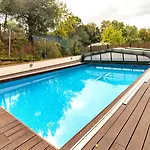 木屋 Ca La Iaia - Casa Con Piscina Y Jardin 赫罗纳